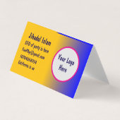 Personalized 名刺 (正面)