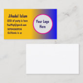 Personalized  名刺 (正面/裏面)