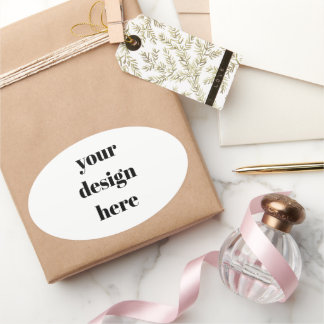 Personalized  楕円形シール