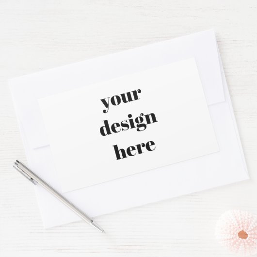 Personalized  長方形シール (封筒)