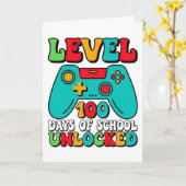 Personalized 100 Day of School  カード (黄色い花)