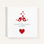 Personalized 10 Years Together Anniversary ノートブック (正面)