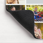 Personalized 12 Photo Collage with Custom Text マウスパッド (コーナー)
