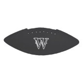 Personalized 1 Panel Football with Monogram Design アメリカンフットボール (パネル)
