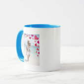 Personalized 1 Year Together Mug マグカップ (正面左)