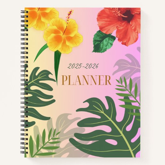 Personalized 2025-2026 Student Planner | Islander ノートブック (正面)