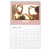 Personalized 2026 Family Calendar  カレンダー (2月 2027)
