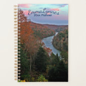 Personalized 2026 Scenic River Photo Planner プランナー手帳 (正面)