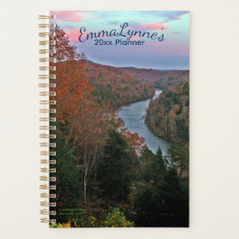 Personalized 2026 Scenic River Photo Planner プランナー手帳