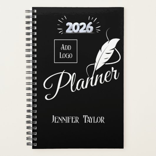 Personalized 2026 "Year Planner" プランナー手帳 (正面)
