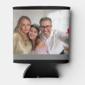 Personalized 2 Photo Template Double Sided Can Coo 缶クーラー (正面)