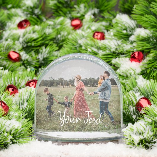 Personalized 2 Photos & Custom Text Template (クリスマス)