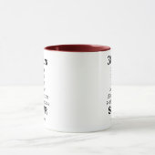 Personalized 30 Years Sober Mug Recovery gift マグカップ (中央)