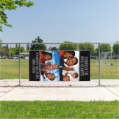 Personalized 3 Photo Collage Grave Blanket Cover 横断幕 (インサイチュ)