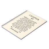 Personalized 40th Birthday ノートブック (左側)