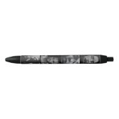 Personalized 4 Photos Pen Template Professional 黒ボールペン (正面)