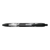Personalized 4 Photos Pen Template Professional 黒ボールペン (裏面)