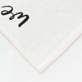 Personalized 4 Tile Photo Grandpa Fleece Blanket フリースブランケット (角)