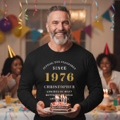 Personalized 50th Birthday 1976 Add Name Tシャツ