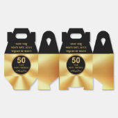 Personalized 50th Birthday Party Favors, Birthday フェイバーボックス (見開き)