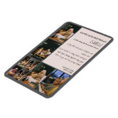 Personalized 50th Birthday Photo Collage Flexible  マグネット (左側)