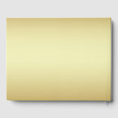 Personalized 50th Golden Wedding Anniversary ゲストブック (裏面)