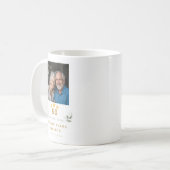 Personalized 50th Wedding Anniversary Mug コーヒーマグカップ (正面左)