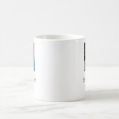 Personalized 50th Wedding Anniversary Mug コーヒーマグカップ (中央)