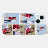 Personalized 6 Photo Collage Case-Mate iPhoneケース (裏面 (横))