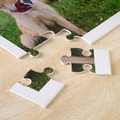 Personalized 6‑Photo Family Name - Gift  ジグソーパズル (側面)