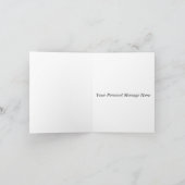 Personalized 70 years old card カード (内部)