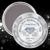 Personalized, 85th Birthday Party Favor Ideas,  マグネット