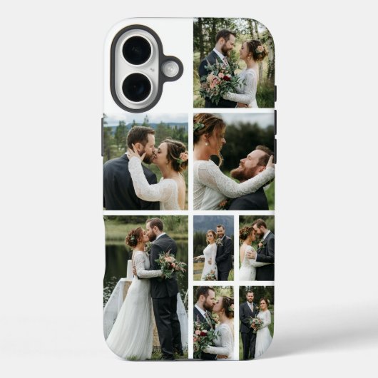 Personalized 8 Photo Collage Case-Mate iPhoneケース (裏面)