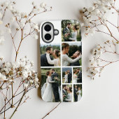 Personalized 8 Photo Collage Case-Mate iPhoneケース