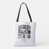 Personalized 8 Photo Collage Tote Bag トートバッグ (裏面)