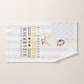 Personalized 911 Dispatcher Goose With Headset ハンドタオル (ハンドタオル)