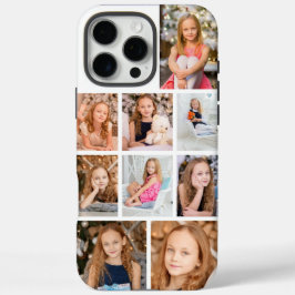 Personalized 9 Photo Collage iPhone 16 Pro Maxケース
