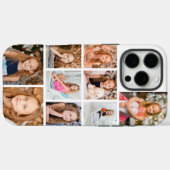 Personalized 9 Photo Collage Case-Mate iPhoneケース (裏面 (横))