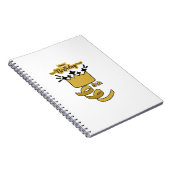  Personalized 9th Birthday King Crown Design ノートブック (右側)