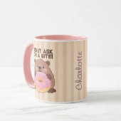 Personalized A fun play on words Castor & Dona マグカップ (正面左)