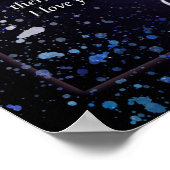 Personalized A Letter To My Daughter, Blanket for ポスター (角)