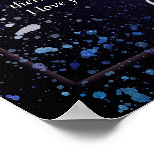 Personalized A Letter To My Daughter, Blanket for ポスター (角)