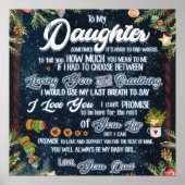 Personalized A Letter To My Daughter From Dad, ポスター (正面)