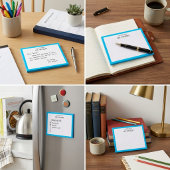 Personalized "A Note From" Custom Name Notepad ポストイット
