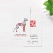 Personalized Abstract Great Dane (デスク)