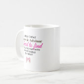 Personalized Academic Advisor Appreciation Gift コーヒーマグカップ (正面左)