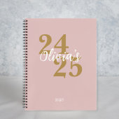 Personalized Academic Diary 2024-2025 ノートブック