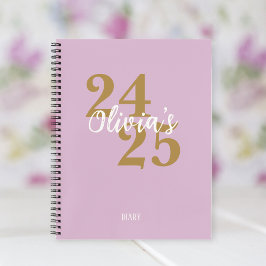 Personalized Academic Diary 2024-2025  ノートブック