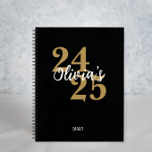 Personalized Academic Diary 2024-2025 Student ノートブック