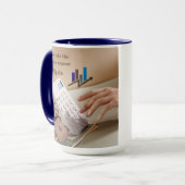 Personalized Accounting Mug マグカップ (正面左)